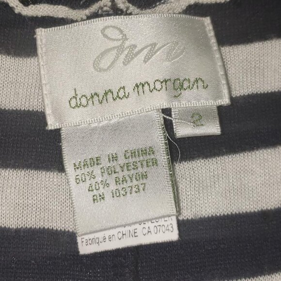 Striped mini drop waist pleated dress size 2 - Picture 8 of 8